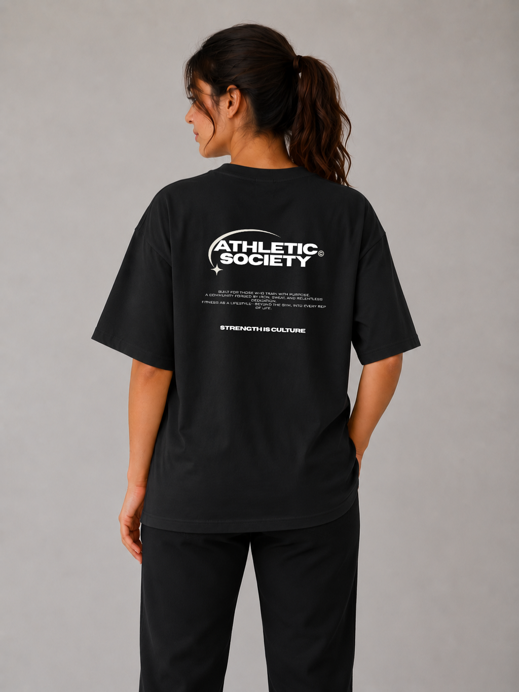 Athletic Society Oversized T-Shirt